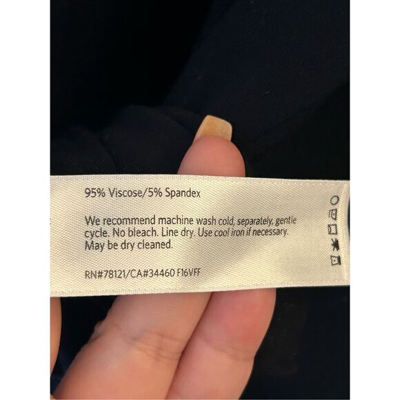 Eileen Fisher turtle neck tunic shirt size XL stretchy minimalist layering - Picture 5 of 8